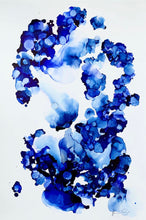 Load image into Gallery viewer, #alcoholink #alcoholinkart #alcoholinkartist #alcoholinkartist #artforsale #abstractart #alcoholinkabstract #artdeco #modernart #fluidart #fluidpainting #goldart #housetohome #custommadeart #lightdecor #blackinterior #seaart #waterart #golddecor #abstractartistsofinstagram #abstractart_daily #emergingartists #femaleartists #commissionart #taidettakotiin #alkoholimuste #katharinaschmidt #finnishartist #artfromfinland #womanartist #contemporaryabstract